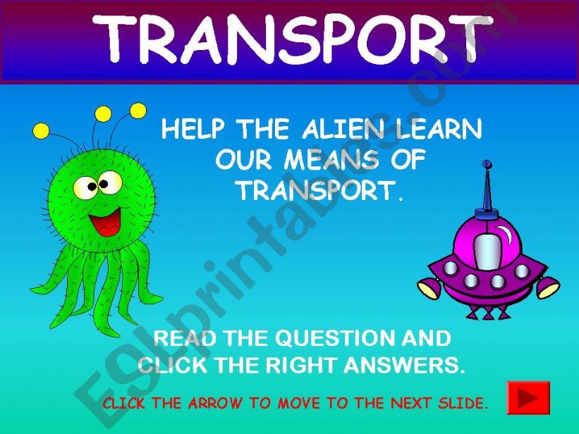 Transport GAME powerpoint
