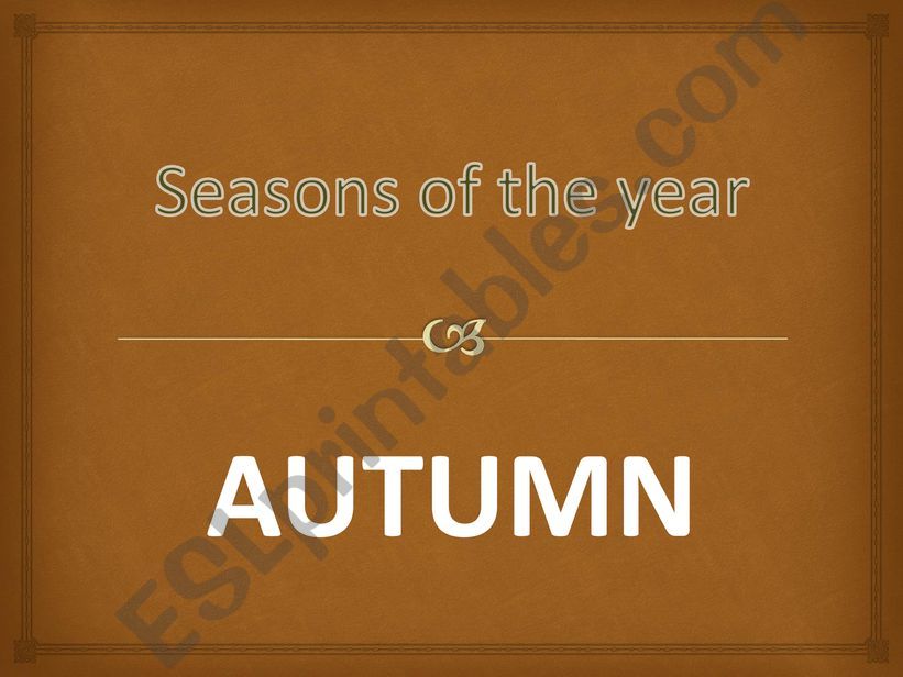 Autumn powerpoint