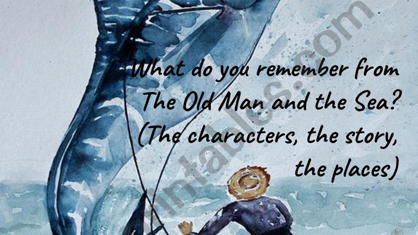 THE OLD MAN AND THE SEA powerpoint