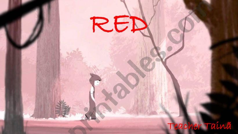 Red - short film - simple past