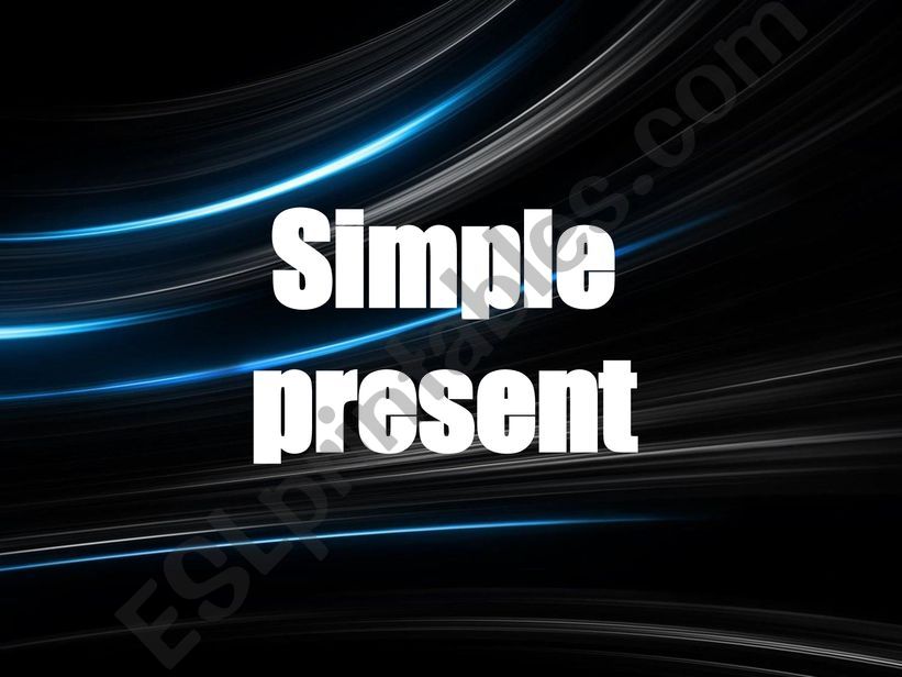 Simple Present Tense with Practice
