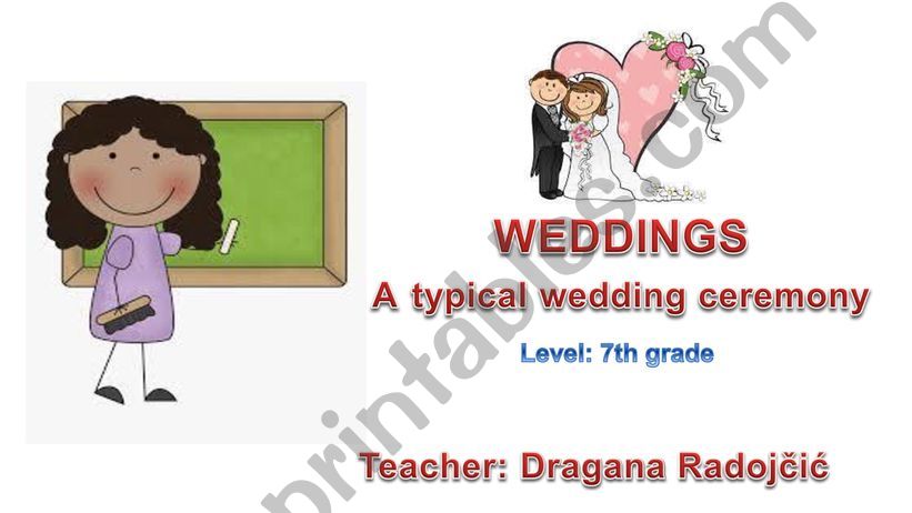 Weddings powerpoint