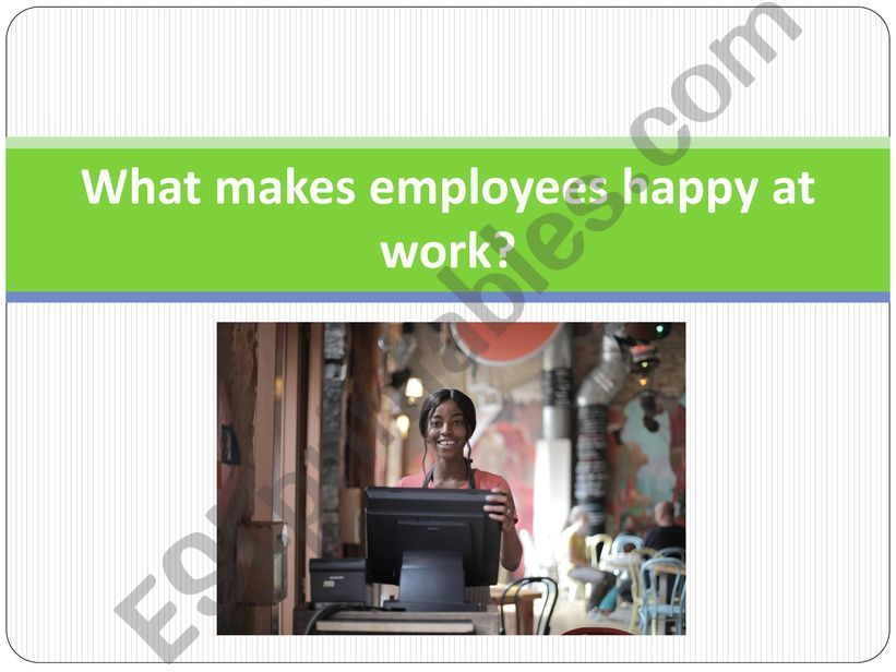 Jobs / Work Vocabulary powerpoint