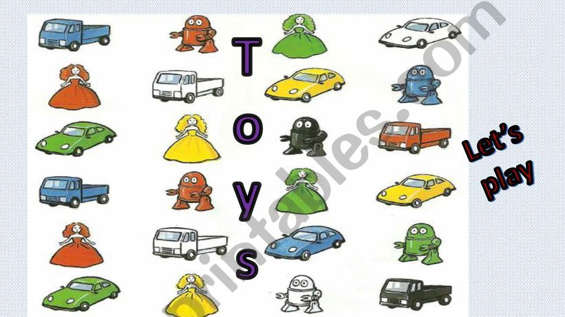 Toys - Reading comprehension powerpoint