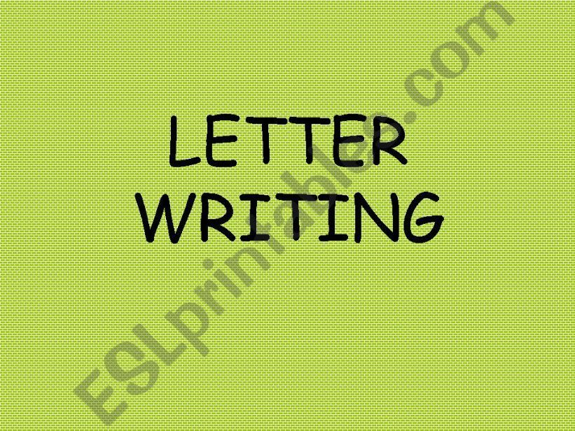 formal and informal letter examples for young learners
