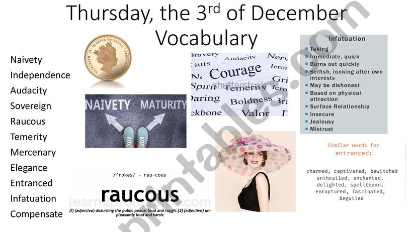 Northern Lights vocabulary chapter 5