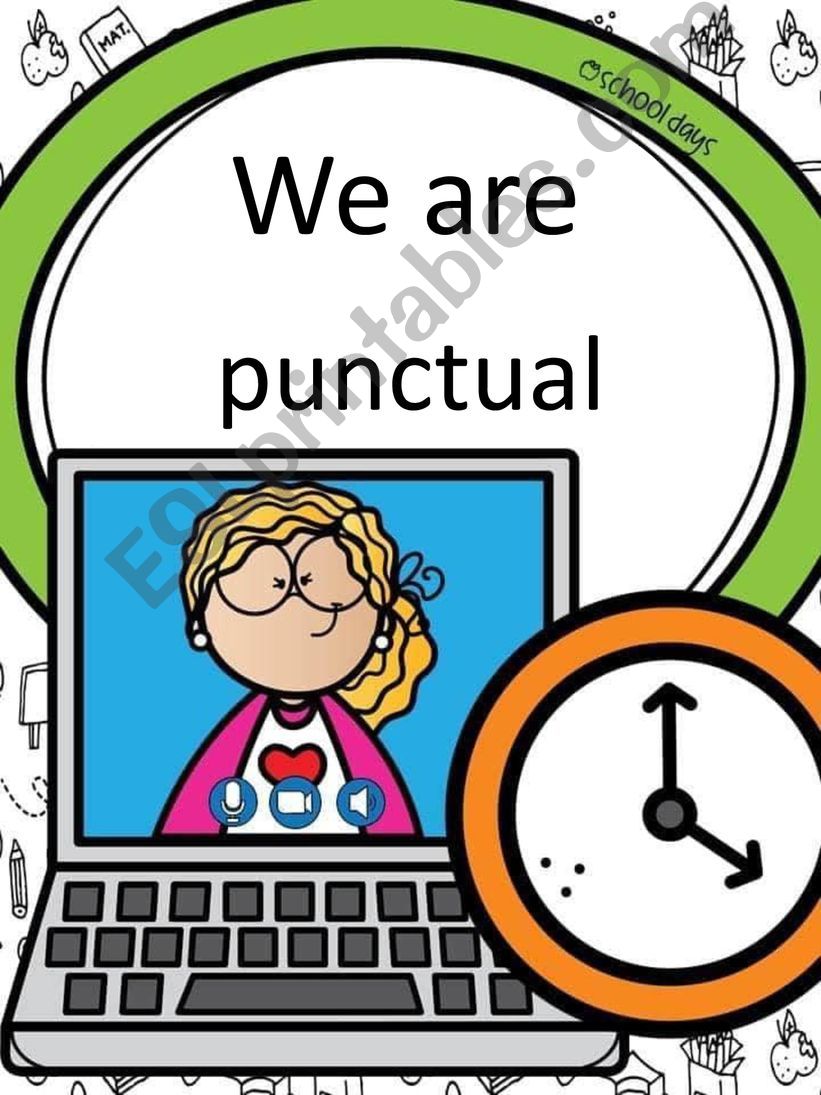 ESL English PowerPoints ZOOM RULES