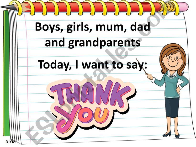 Thank you, dear students! powerpoint