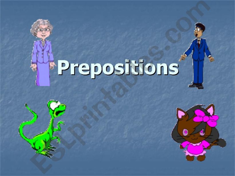 Prepositions powerpoint