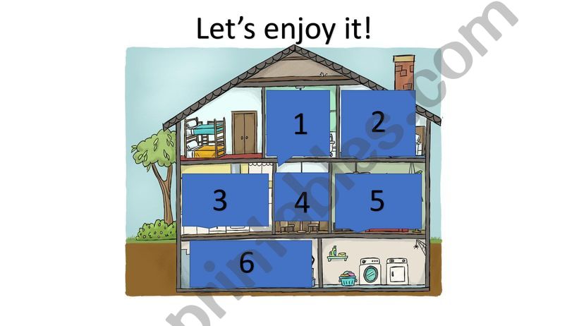 parts of the house powerpoint