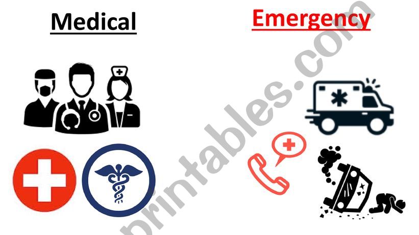 Medical Illness or Emergency powerpoint