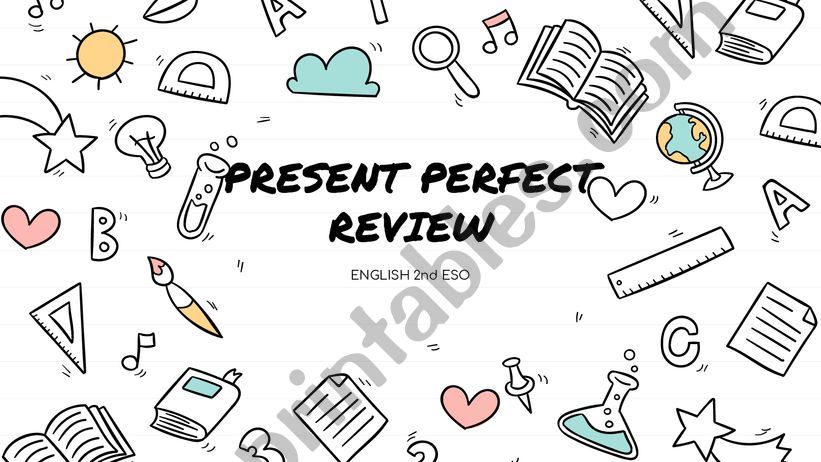 PRESENT PERFECT REMINDER powerpoint