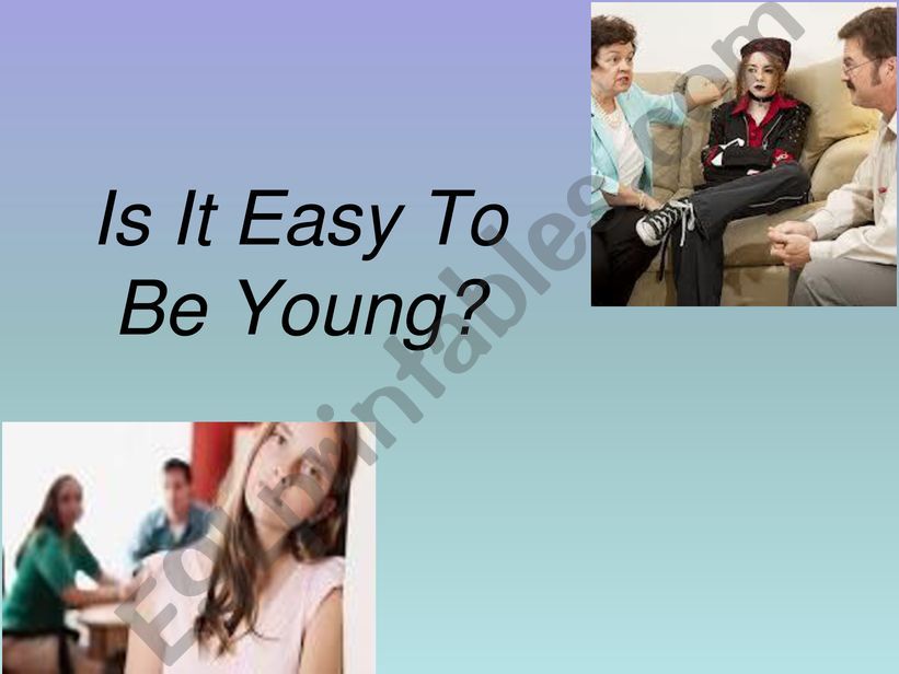 Youth problems powerpoint
