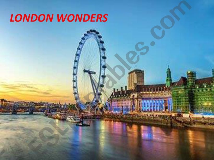 London Wonders powerpoint