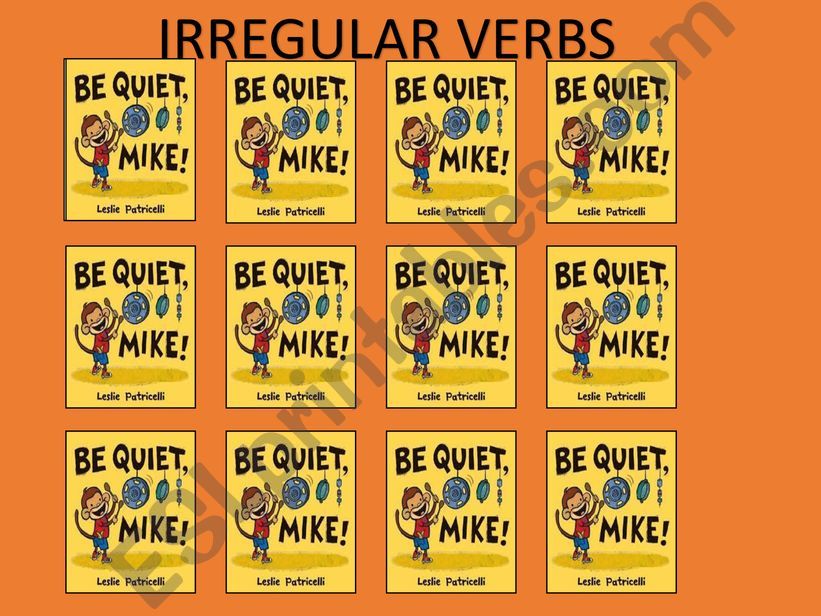 irregular verbs memory game powerpoint