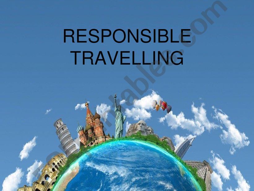 Sustainable tourism powerpoint