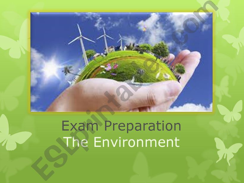 The Environment powerpoint