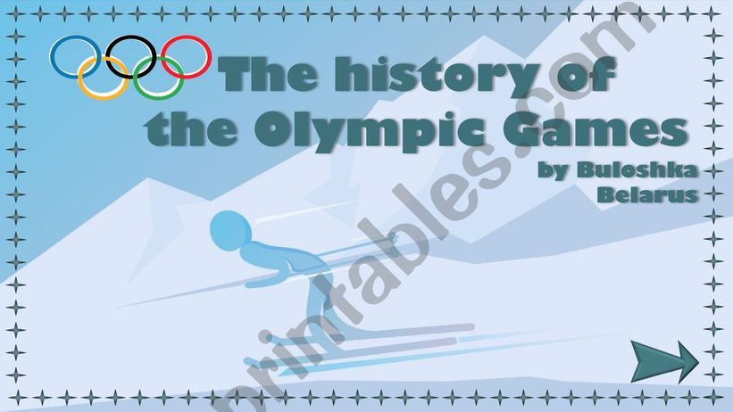 The History of the Olympic Games