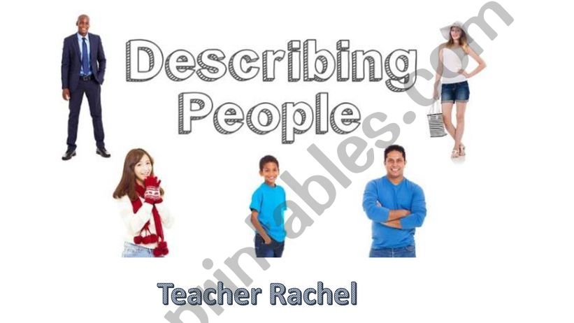 Describing People  powerpoint