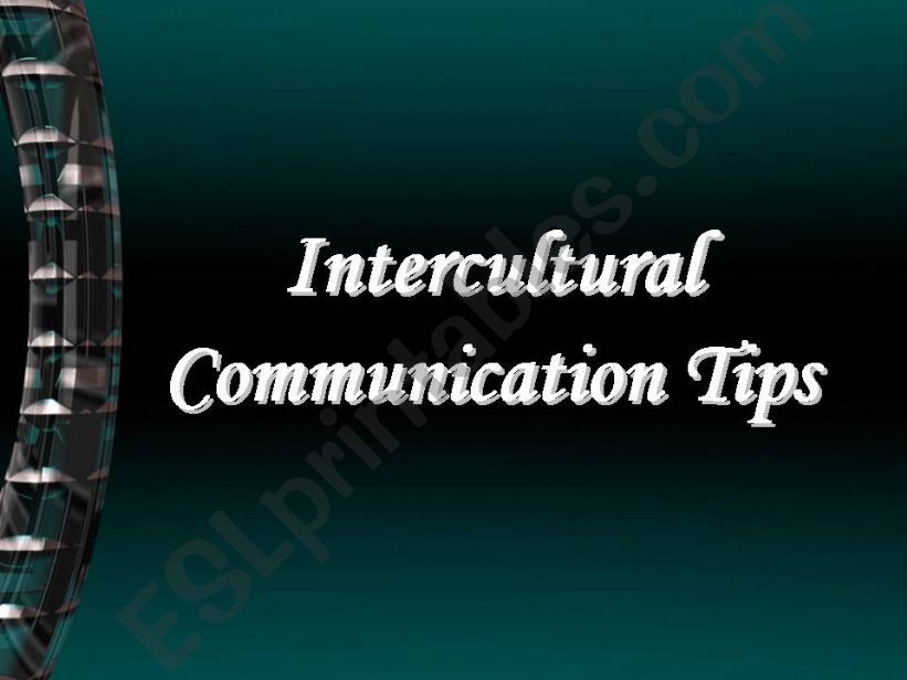 Intercultural Communication Tips