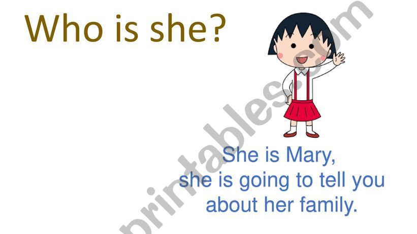 Family members powerpoint