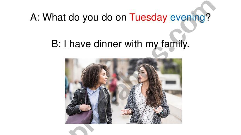 SPEAKING ABOUT ROUTINE powerpoint