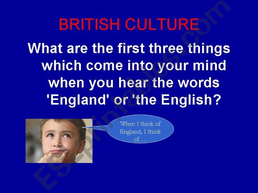 English Stereotypes powerpoint