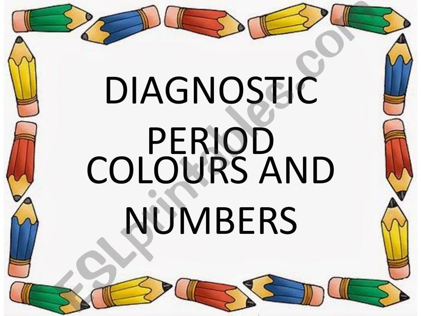 COLOURS , NUMBERS AND ANIMALS powerpoint