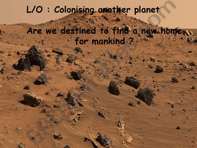 Mission to Mars powerpoint
