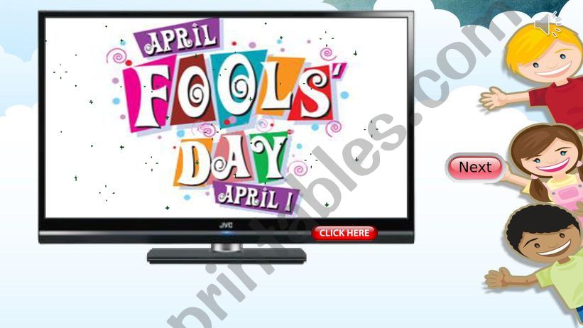 Fools Day/ TO BE/ FEELINGS powerpoint