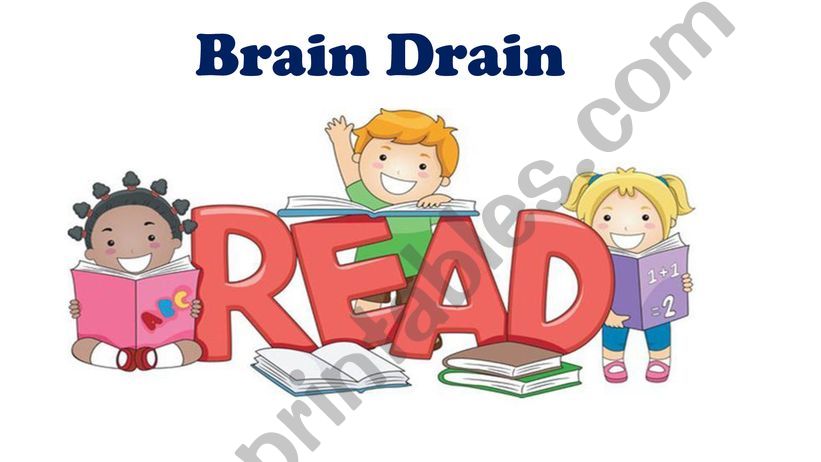 Brain Drain Reading powerpoint