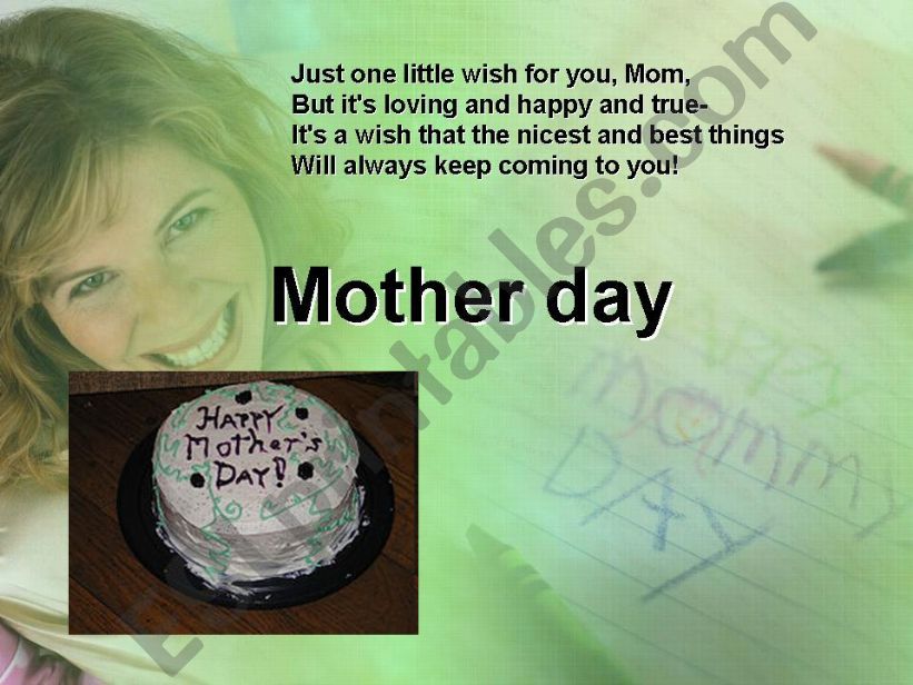 Mother day powerpoint