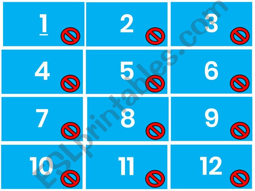 Colours Memory Game powerpoint