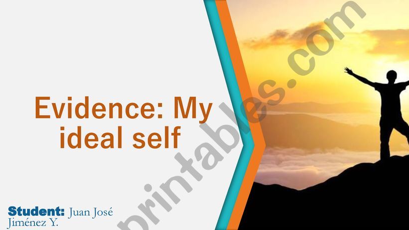 IDEAL SELF powerpoint