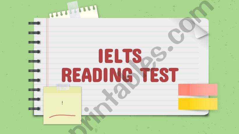 reading IELTS powerpoint