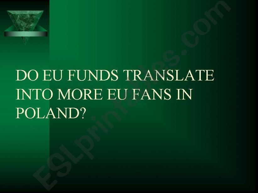 EU funds powerpoint