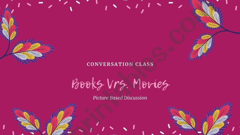 Books versus Movies powerpoint