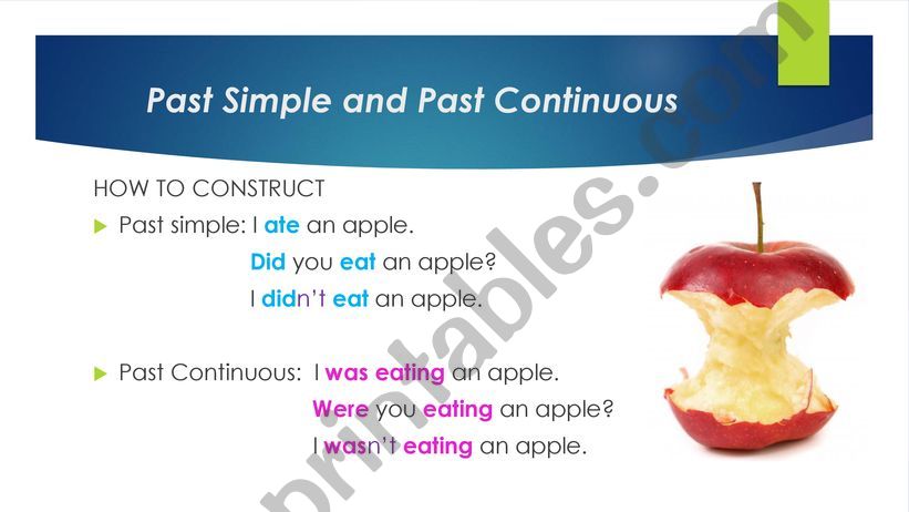 Past Simple vs Past Continuous