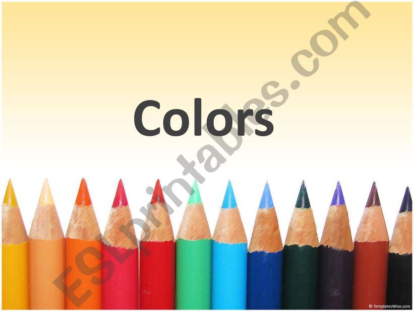 Colors powerpoint