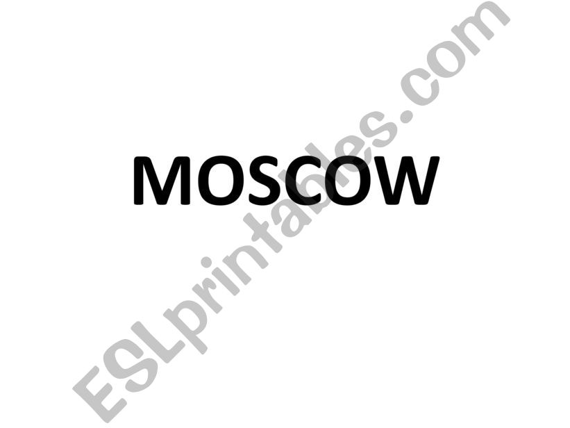 Moscow powerpoint