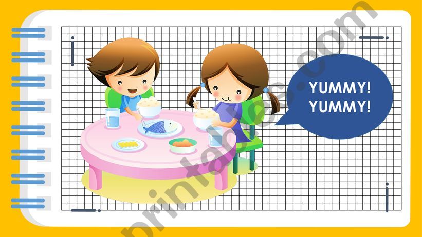 YUMMY - YUMMY - FOOD♥ powerpoint