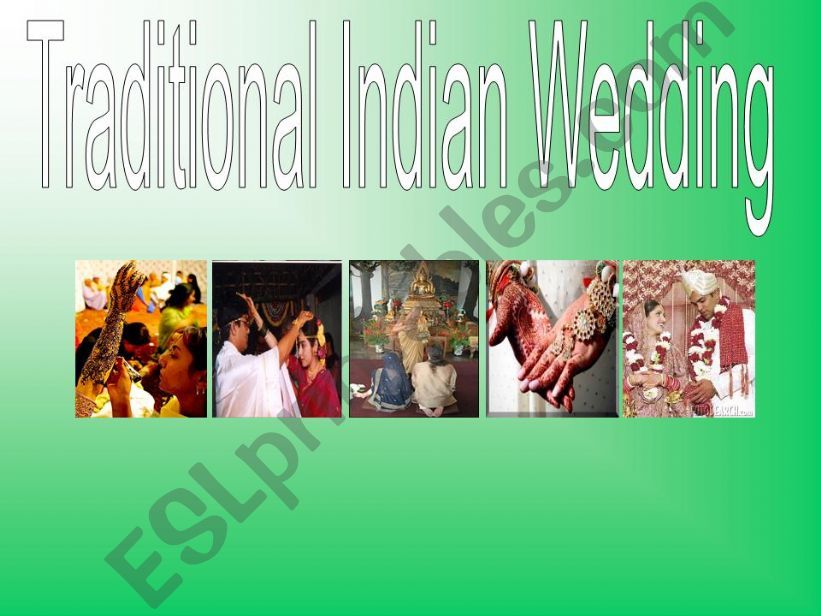 Traditional Weddings powerpoint