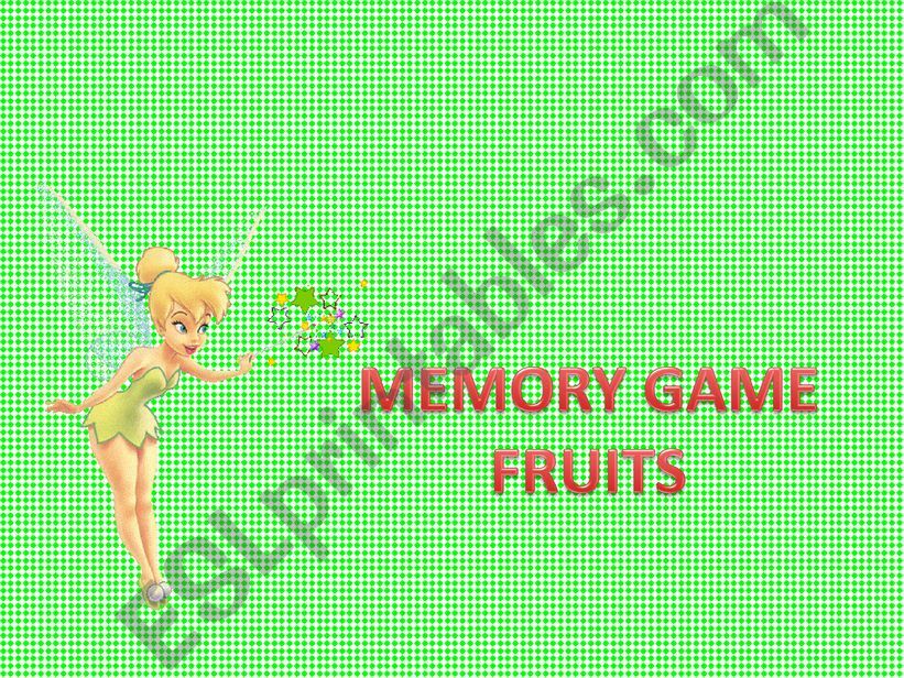 FRUITS powerpoint