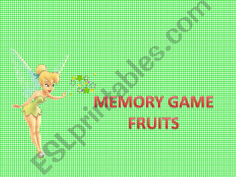 FRUITS powerpoint