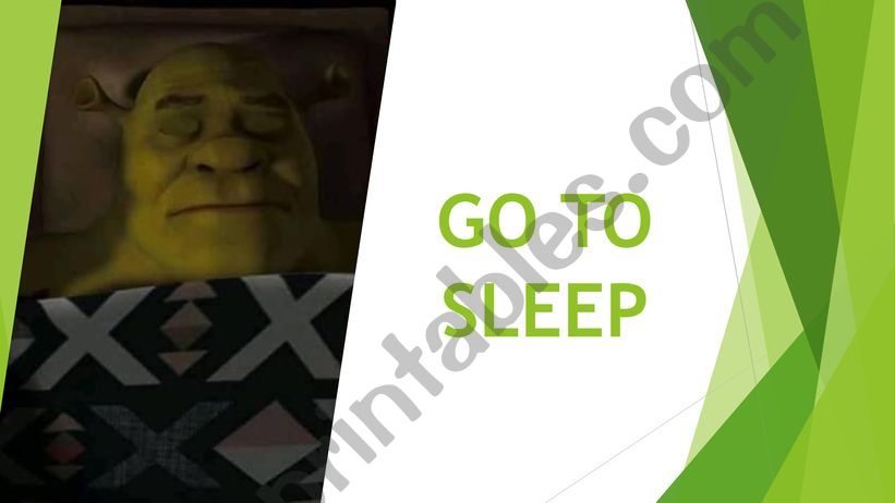 Shrek - Daily Routine 2/2 powerpoint