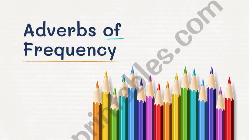 Adverbs of Frequency powerpoint