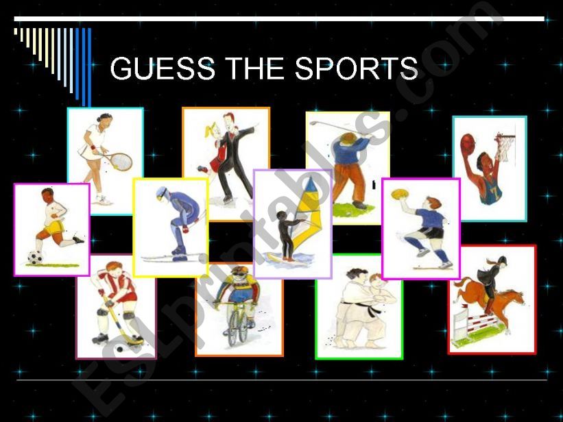 Guess the sports powerpoint