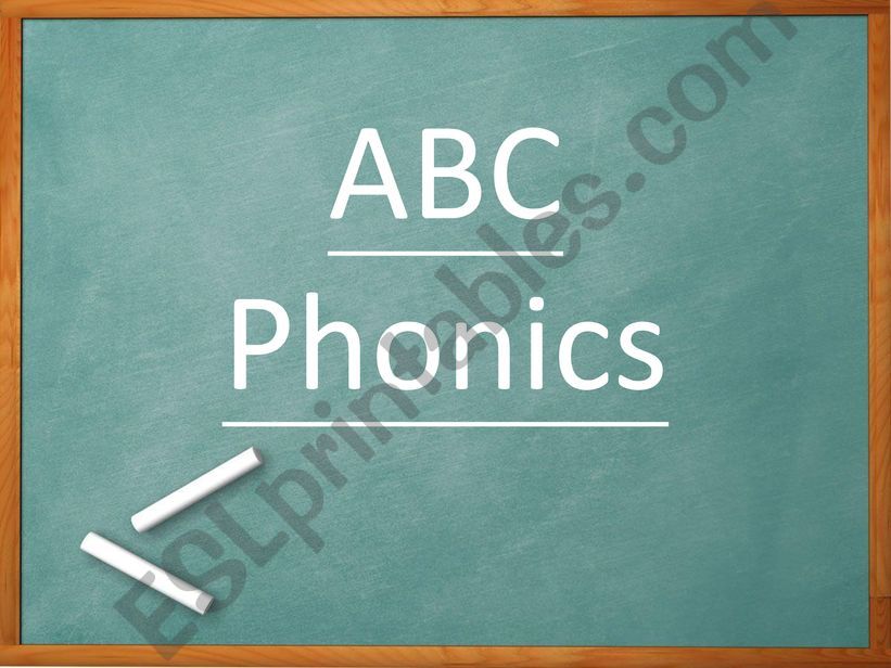 ABC Phonics powerpoint