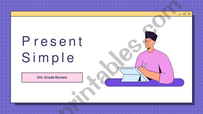 PRESENT SIMPLE PART 1 powerpoint