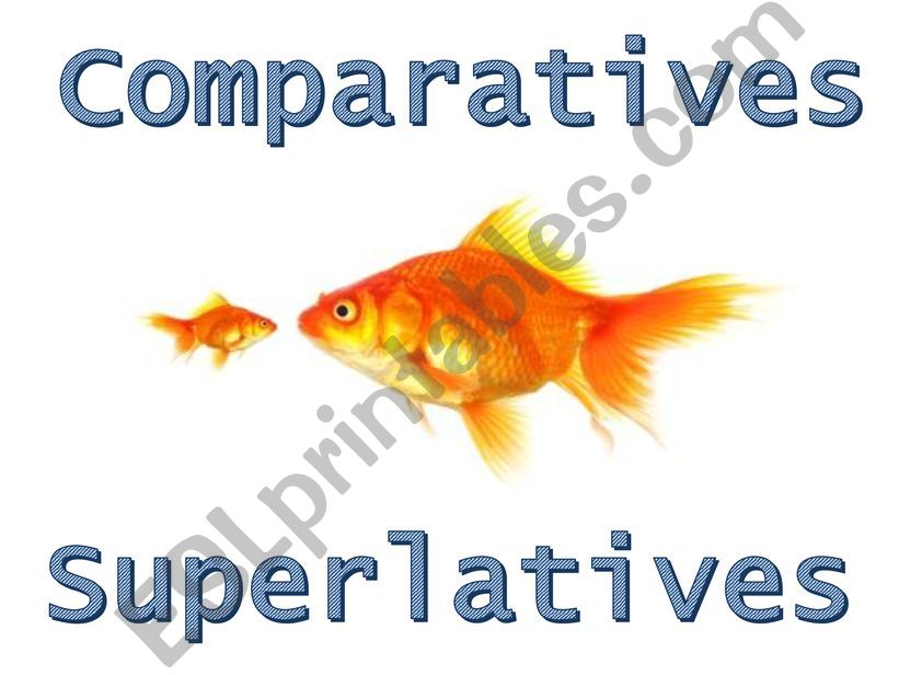Comparative abd Superlative Vocabulary 